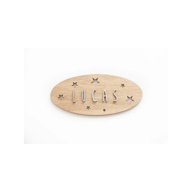 Placa Decorativa personalizada ESTRELLAS